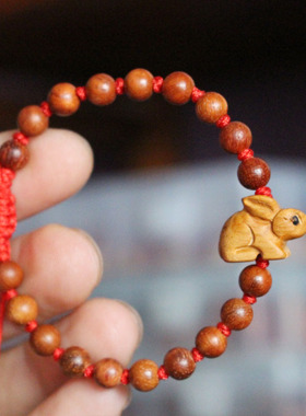 桃木龙蛇马羊猴鸡狗三合六合手链