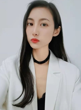 甲状腺术后遮挡疤痕项链水晶