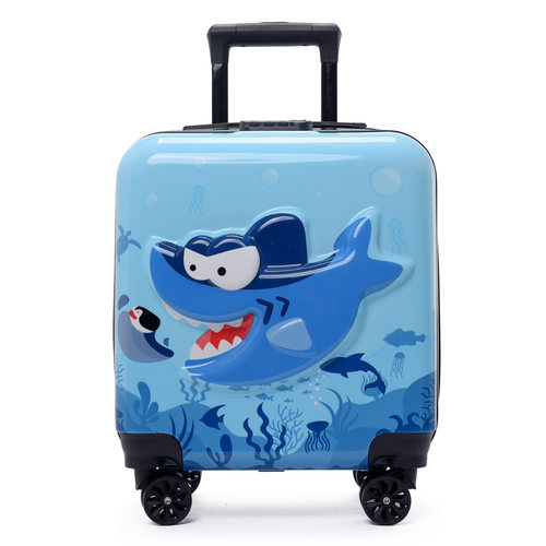 18寸儿童拉杆箱行李登机旅行箱礼品万向轮幼儿园男女孩学生美乐蒂 - 图3