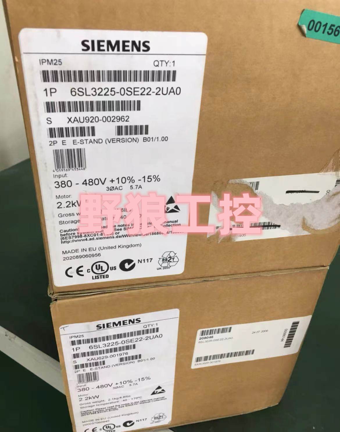 6SL3225-0SE22-2UA2西门子ET200S变频器全新原装6SL32250SE222UA2 - 图1