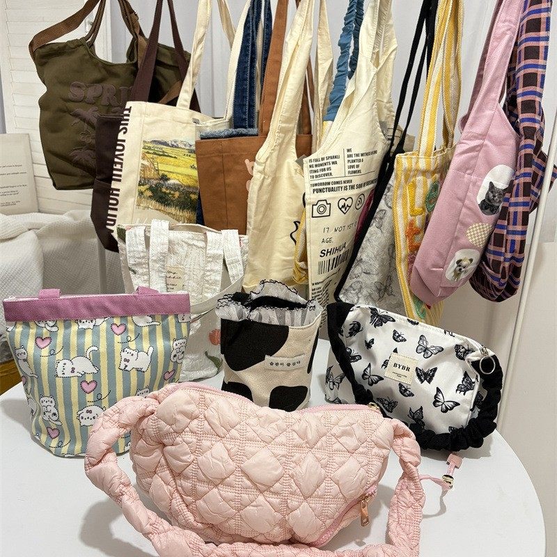 MAYRABBIT 直播间专属链接清仓福利布包大容量单肩包托特包帆布包,淘宝优惠券,粉丝福利购,淘宝优惠卷