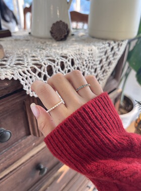 银镀金蓝色托帕石戒指原创设计