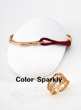 幸运锦鲤红绳手链女轻奢高级感