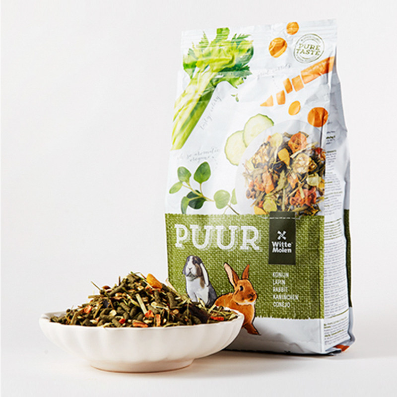 荷兰Witte Molen维特魔轮高纤维成兔粮宠物兔子饲料粮食主粮 2kg,淘宝优惠券,粉丝福利购,淘宝优惠卷