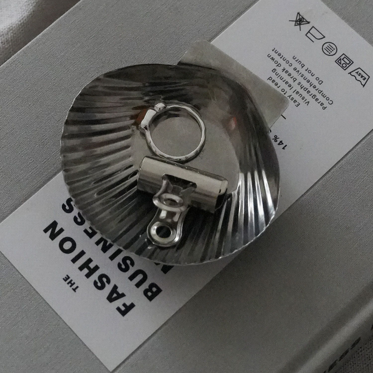 WULIHOME 不锈钢香托香盘贝壳圆形花瓣边香座香插家用香薰器具,淘宝优惠券,粉丝福利购,淘宝优惠卷