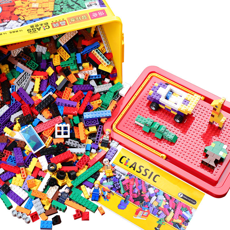 益智力拼插小颗粒乐高lego拼装玩具 万木鑫玩具建构/拼插积木