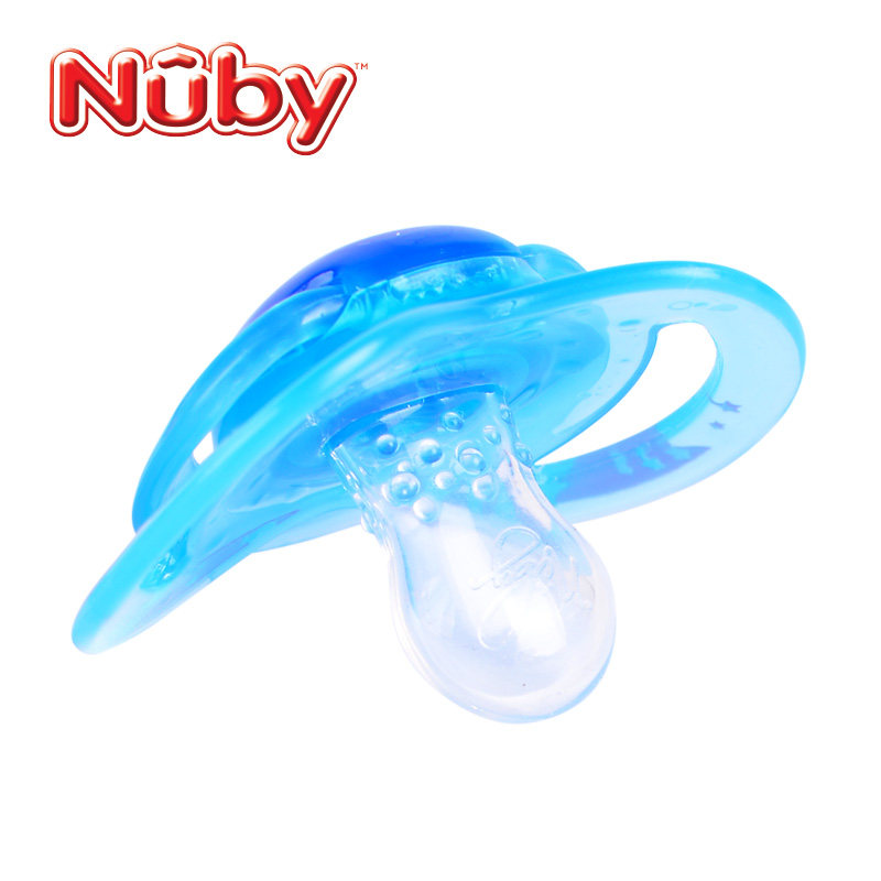 美国nuby宝宝安抚奶嘴0-6个月婴儿 nuby母婴奶嘴/安抚奶嘴