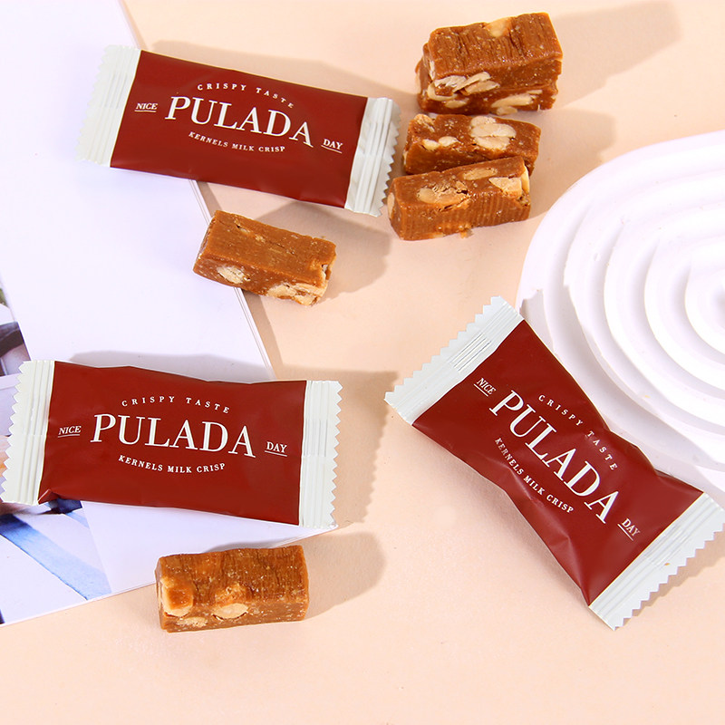 英国PULADA手工海盐果仁太妃糖杏仁焦糖坚果酥脆糖结婚喜糖果年货,淘宝优惠券,粉丝福利购,淘宝优惠卷