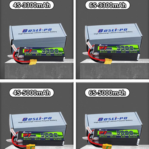 BosLi-po博氏 95c爆力 2200/3300/5000/5600/8000mah/4s/6s锂电池 - 图1