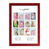 Детская фотография, фоторамка, делается под заказ, 12 мес., подарок на день рождения