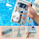 Waterproof mobile phone bag, touch-screen photo-taking sealable bag, diving cover, rafting swimming hot spring universal large-capacity storage bag