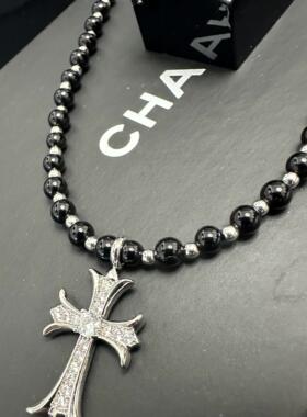 新款十字架小众原创项链