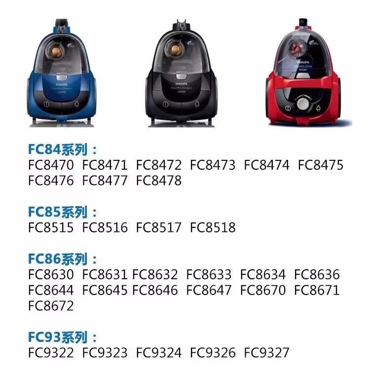 适配飞利浦吸尘器配件滤网滤芯FC8471/8632/8470/8515/8516海帕 - 图0