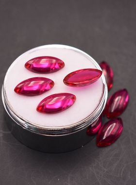 麦一点红刚玉红宝石配石