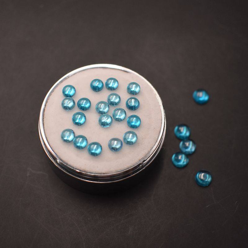 2mm3mm4mm5mm6mm海蓝宝石平底素面半面圆形宝石裸石配饰镶嵌石头,淘宝优惠券,粉丝福利购,淘宝优惠卷