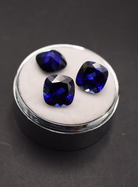 蓝宝石戒面裸石江宝儿矢车菊