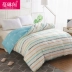 Chăn bông Man Linge đơn mảnh đơn bộ nữ sinh viên đơn 1,5 m đôi chăn bông 180 200x230 - Quilt Covers