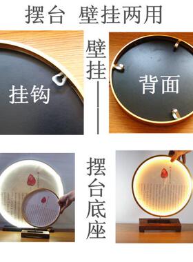 LED画灯佛像铝合金背光