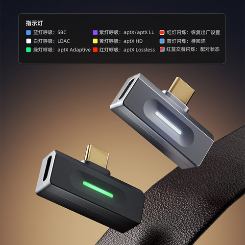 FiiO/飞傲Air Link高清蓝牙LDAC发射器苹果手机PS5电脑Switch通用 - 图0