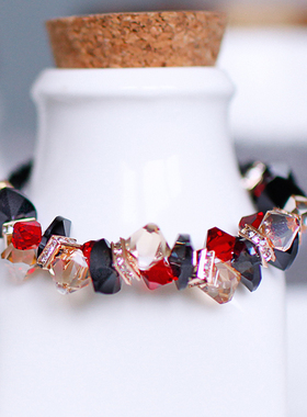 鸿澜时尚风百搭气质奥地利水晶