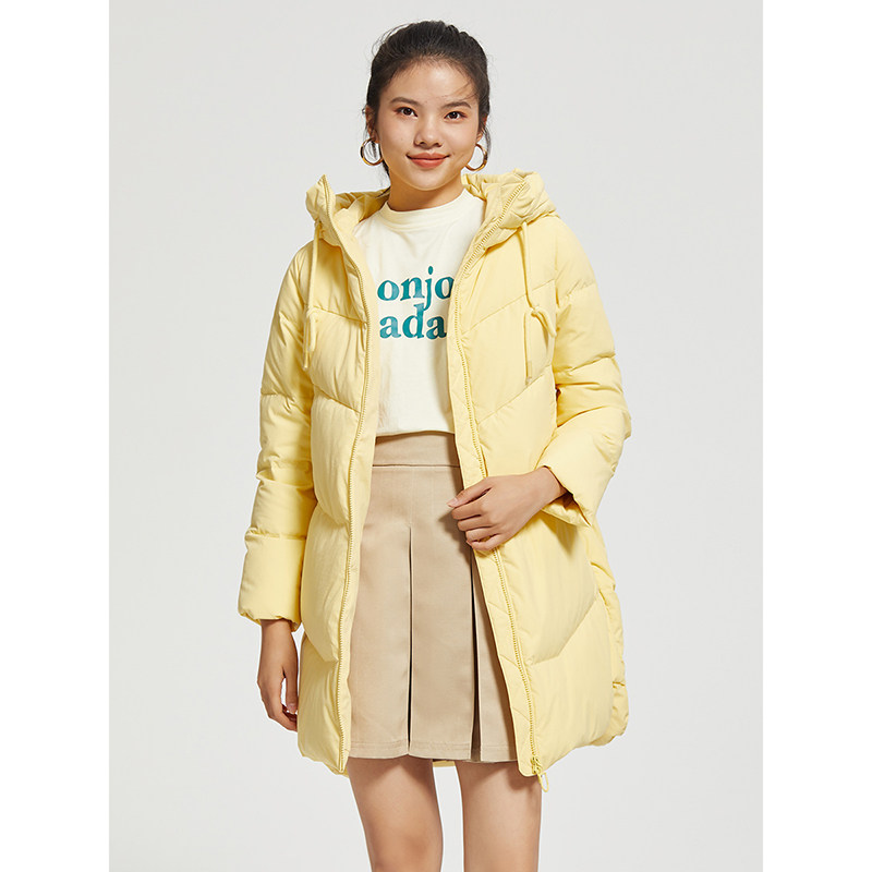 艾莱依时尚2020冬季新款反季羽绒服 艾莱依羽绒服