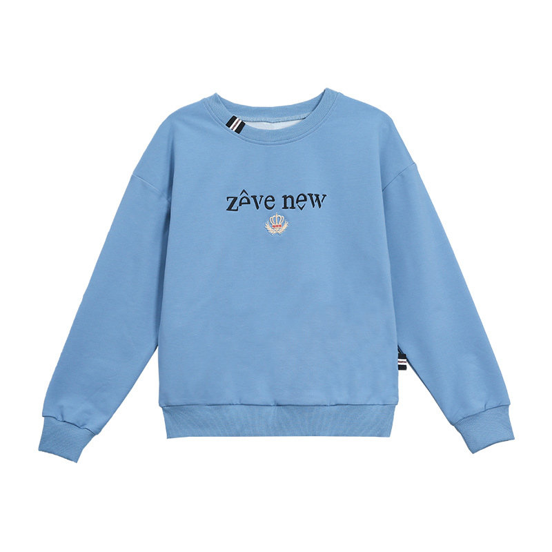 宽松韩版2019新款圆领女士春装卫衣 苏盈珈可服饰卫衣/绒衫