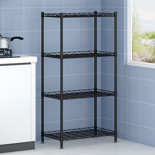 Solno punch-free kitchen and bathroom shelves