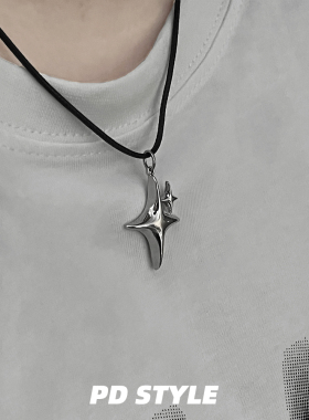 星语！中性风项链个性高级感