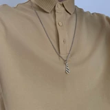 Галстук, брендовое ожерелье подходит для мужчин и женщин, подвеска в стиле хип-хоп, подарок на день рождения