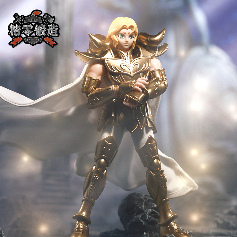 【精零锻造 预】布鲁可圣斗士星矢超越版可动黄金圣斗士手办披风 - 图0