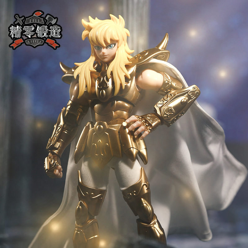 【精零锻造 预】布鲁可圣斗士星矢超越版可动黄金圣斗士手办披风 - 图2