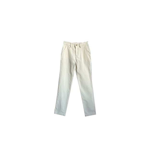 ໂສ້ງຮັດແອວແບບທຳມະຊາດ corduroy slimming