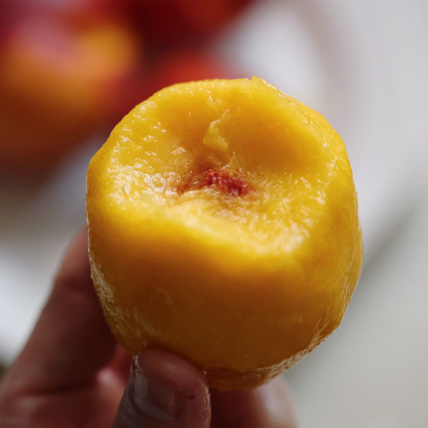 悟空家澳洲黄金蜜桃黄肉红皮红油桃麻点新鲜孕妇水果脆甜软甜桃子,淘宝优惠券,粉丝福利购,淘宝优惠卷