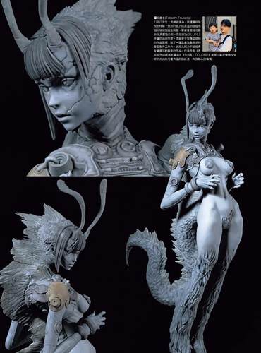 预售 SCULPTORS 造型名家选集 07：原创造形&原型作品集 人外角色设计 北星 玄光社 - 图3