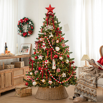 Christmas Tree 2023 New Home Package Decoration Large Encrypted Luminous Diy Christmas Decorations Senior Feel