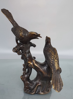 黄铜吉祥物中式卧室书房