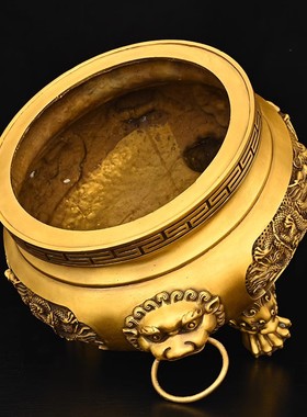 黄铜招财供佛摆件佛堂造型美观