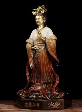泰山碧霞摆件黄铜家居八百方