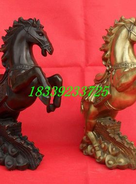 黄铜飞马摆件工艺品大号吗