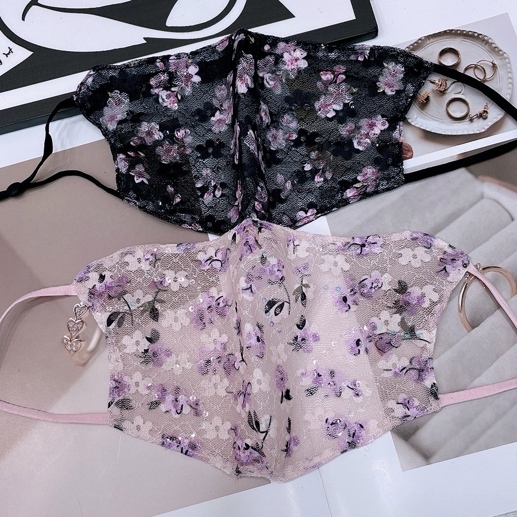 春夏新款蕾丝网纱小碎花遮阳防晒面罩护眼角双层口罩防风护眼角薄,淘宝优惠券,粉丝福利购,淘宝优惠卷