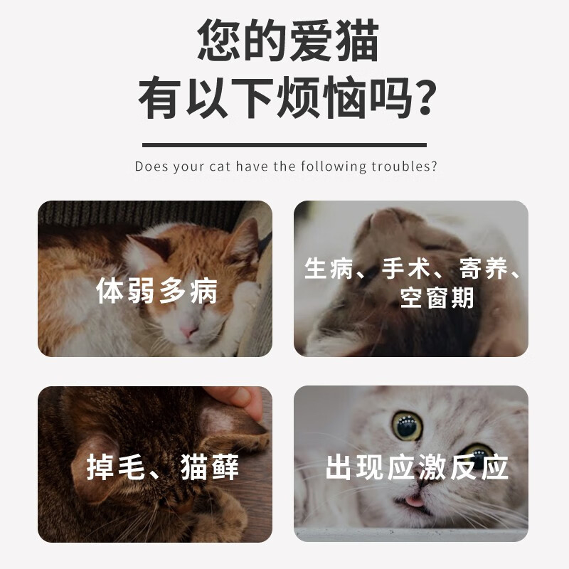 博莱得利猫免疫因子口服液宠物转移因子猫鼻支杯状猫咪提高免疫-图1