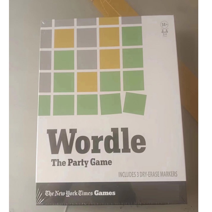 全英文Wordle the Party board games桌游卡牌游戏 - 图1