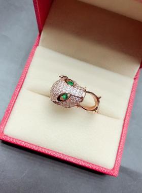 银镀18K金空托时尚女款戒指