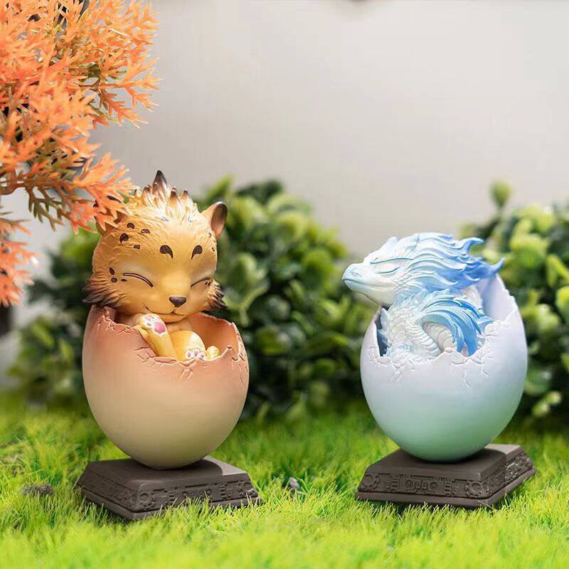 正版哪吒之魔童降世蛋宠盲盒敖丙申公豹公仔玩具摆件玩偶手办女男