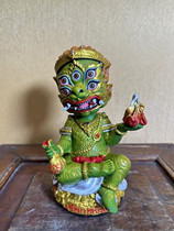 Thai Genuine Pint Dragon Lady Udu Winter Sarong Gentian Warm 2566 Five Eyes Four-ear 17cm Pendulum Table