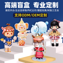 PVC Blind Box Paparazzi Custom Handmade Cartoon Doll Key Button Pendant Pendulum Pieces Bookmaking Soft Rubber Resin Set-Up