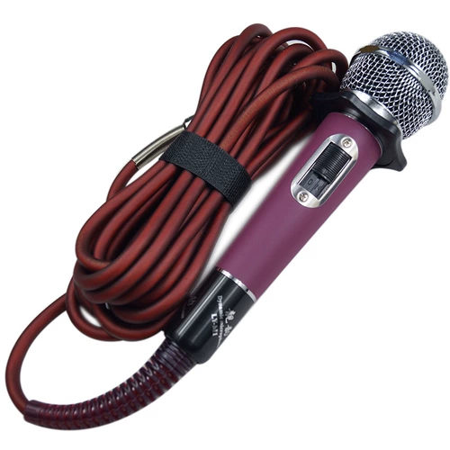 靓韵 Профессиональный проводной микрофон с линейным микрофоном Соединение усилителя мощности Audio K караоке