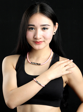 日本运动保健磁疗能量平衡钛项圈