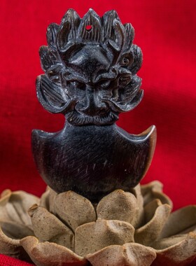 披毛西黑驴蹄子雕刻牌子工艺品手