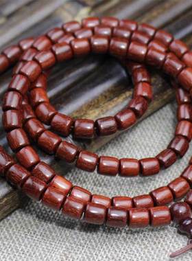 厂家批发赞比亚血檀木手串老料红